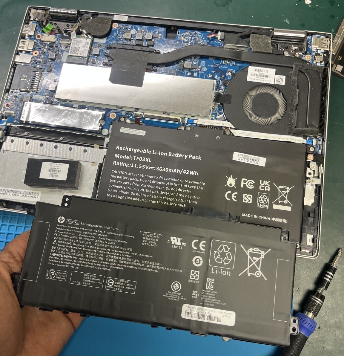 hp laptop for website repair 2